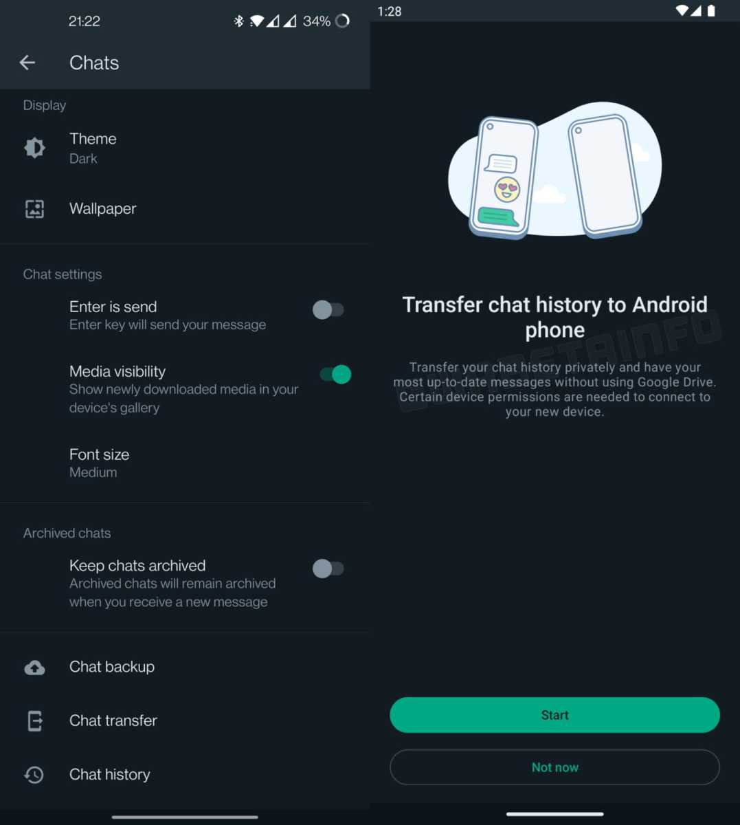 Whatsapp Chat Transfer