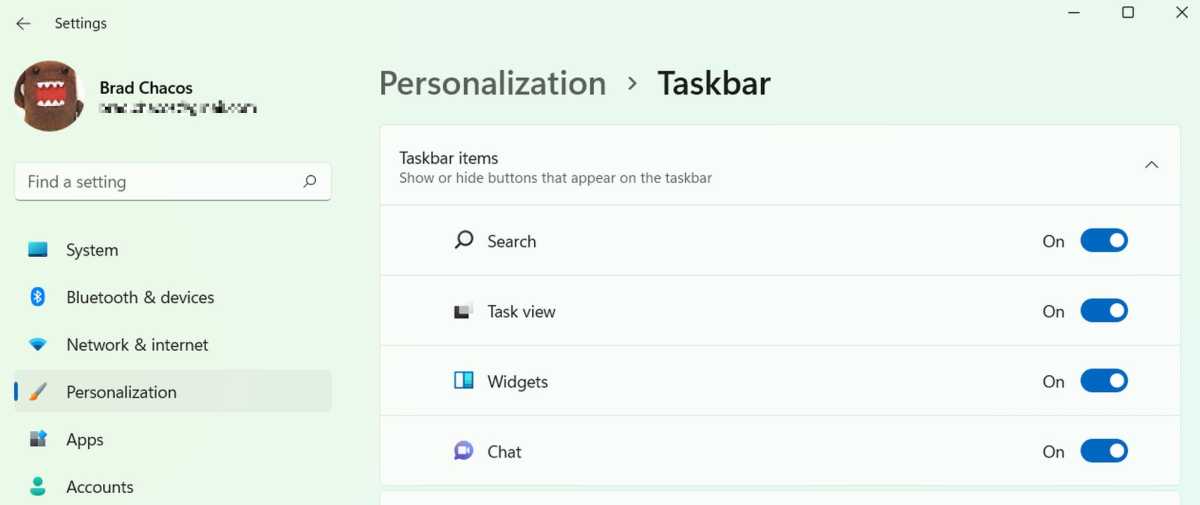 windows 11 settings
