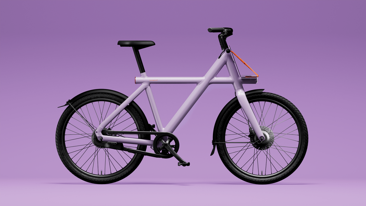 VanMoof X4 in purple