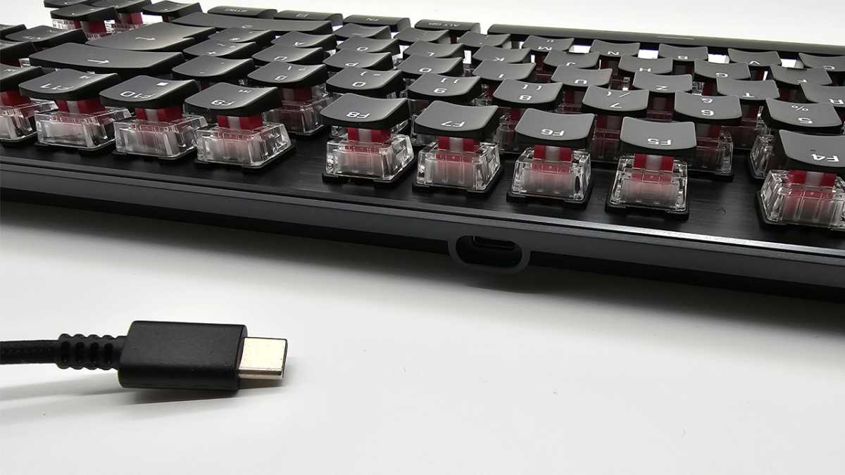 Abnehmbares USB-C-Anschlusskabel