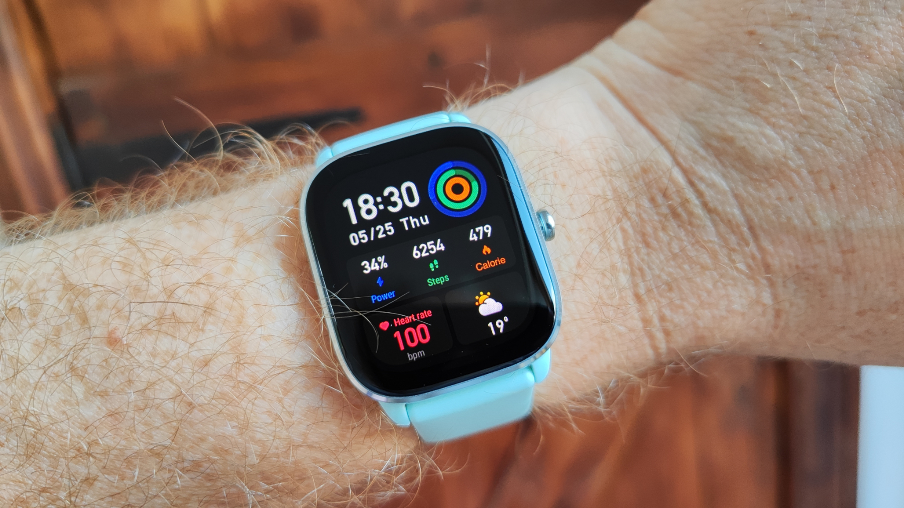 Amazfit discount gts blue