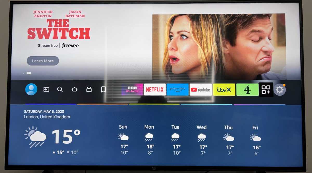 Amazon Fire TV 4-Series Alexa weather