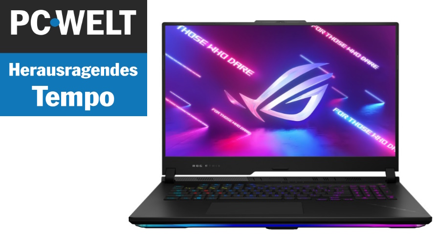 Asus ROG Strix Scar 17 Award für Tempo