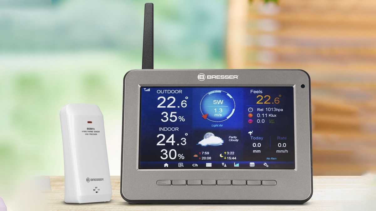 BRESSER 7-in-1-WLAN-Wetter-Center Profi