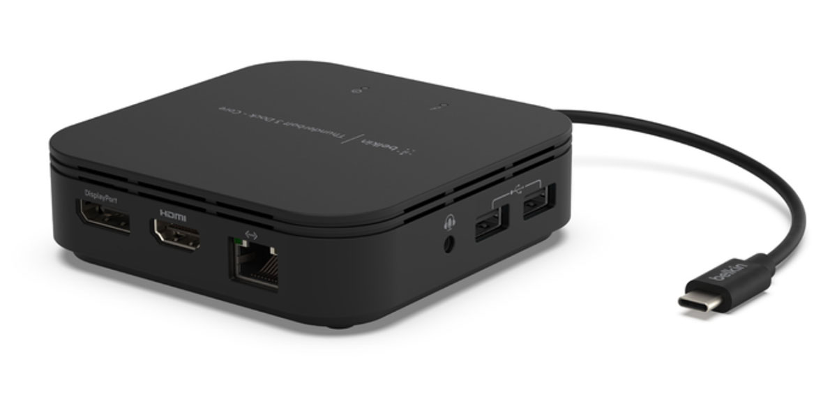 Belkin Thunderbolt 3 Dock Core - งบประมาณที่ดีที่สุด Thunderbolt Dock