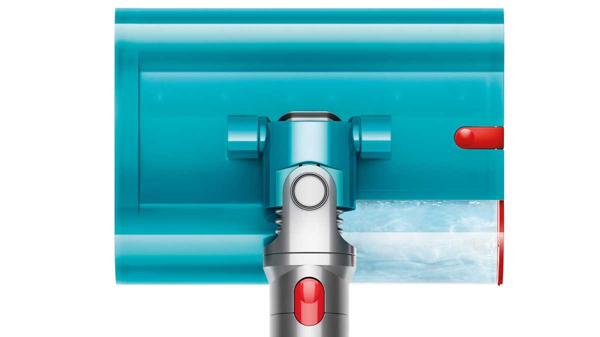 Dyson V15 Detect Submarine cleaning head from above