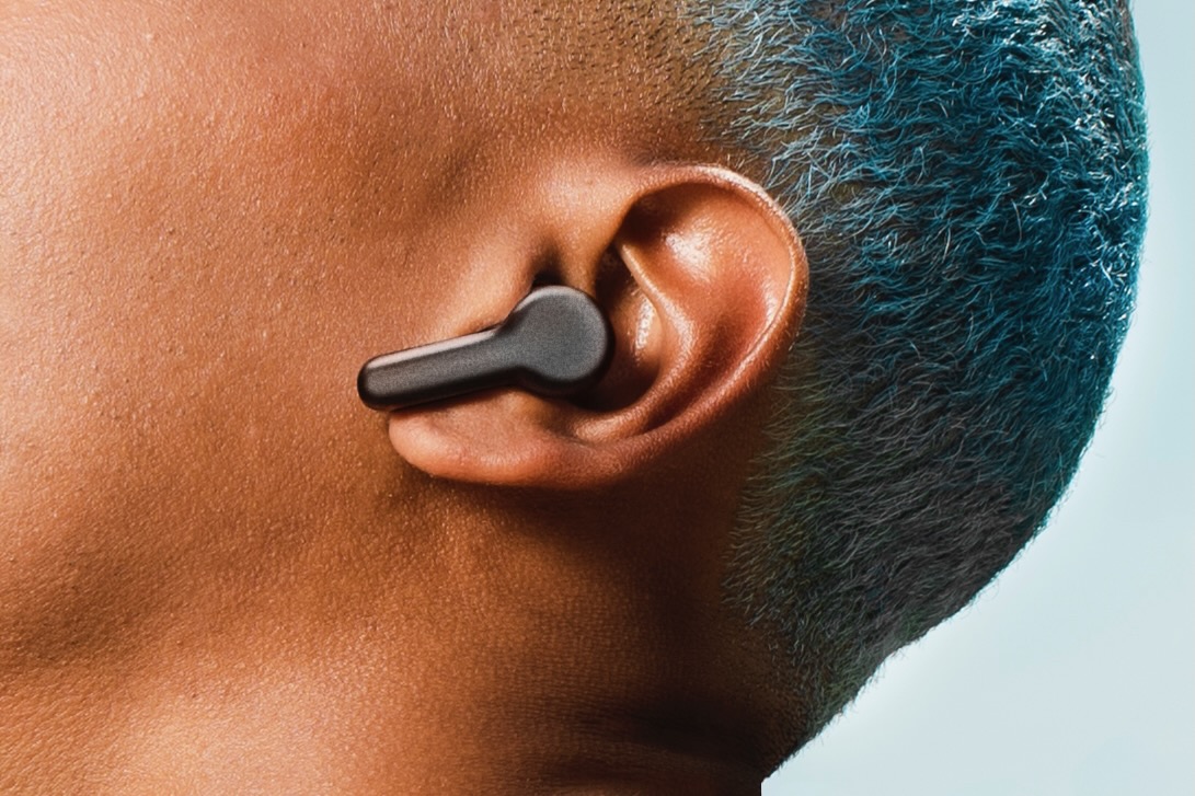 Amazon Echo Buds in ear