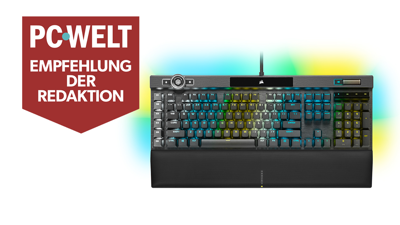 Empfehlung der Redaktion: Corsair K100 RGB