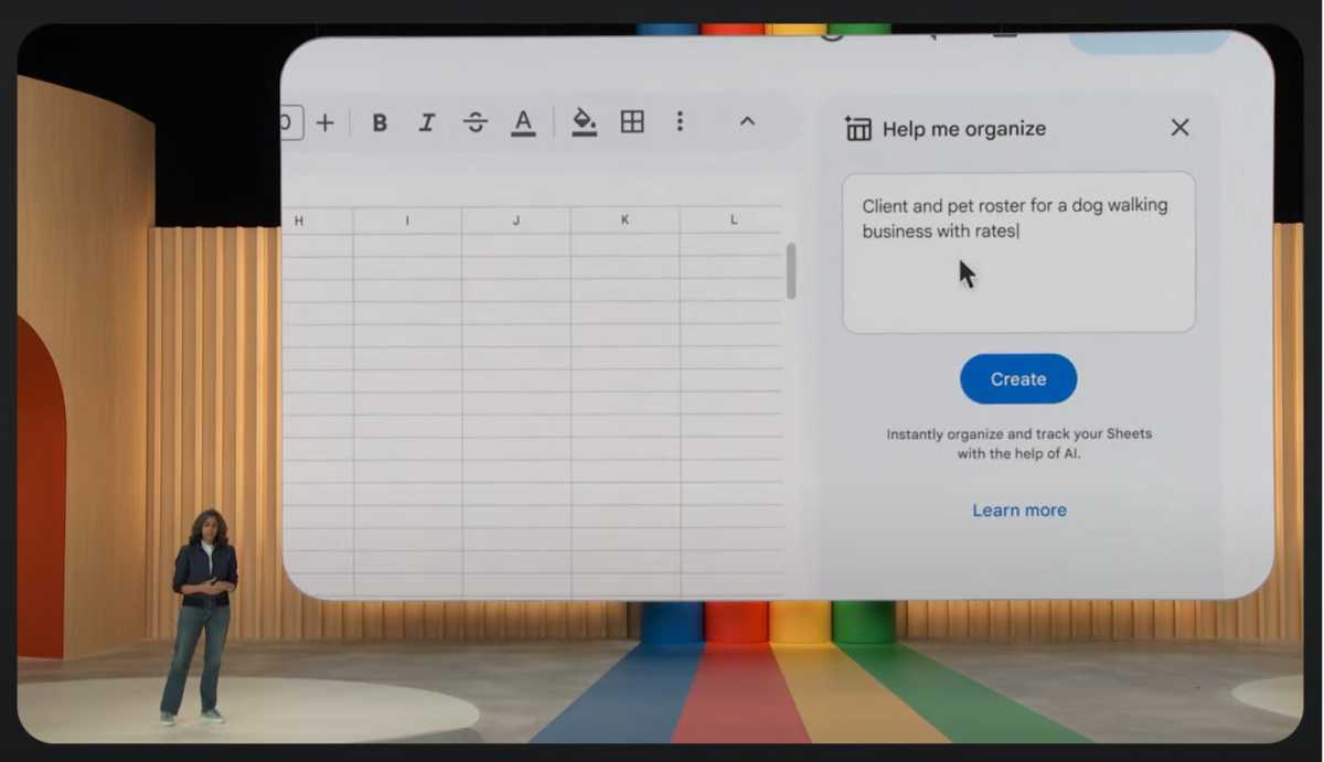 Google Sheets AI
