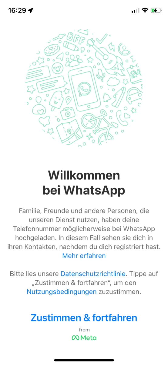 Whatsapp aus dem iCloud-Backup wiederherstellen
