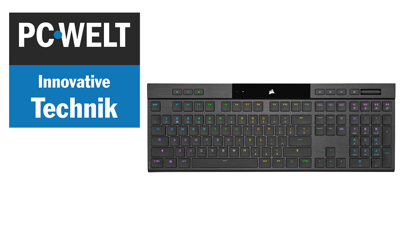 Innovative Technik: Corsair K100 AIR Wireless RGB