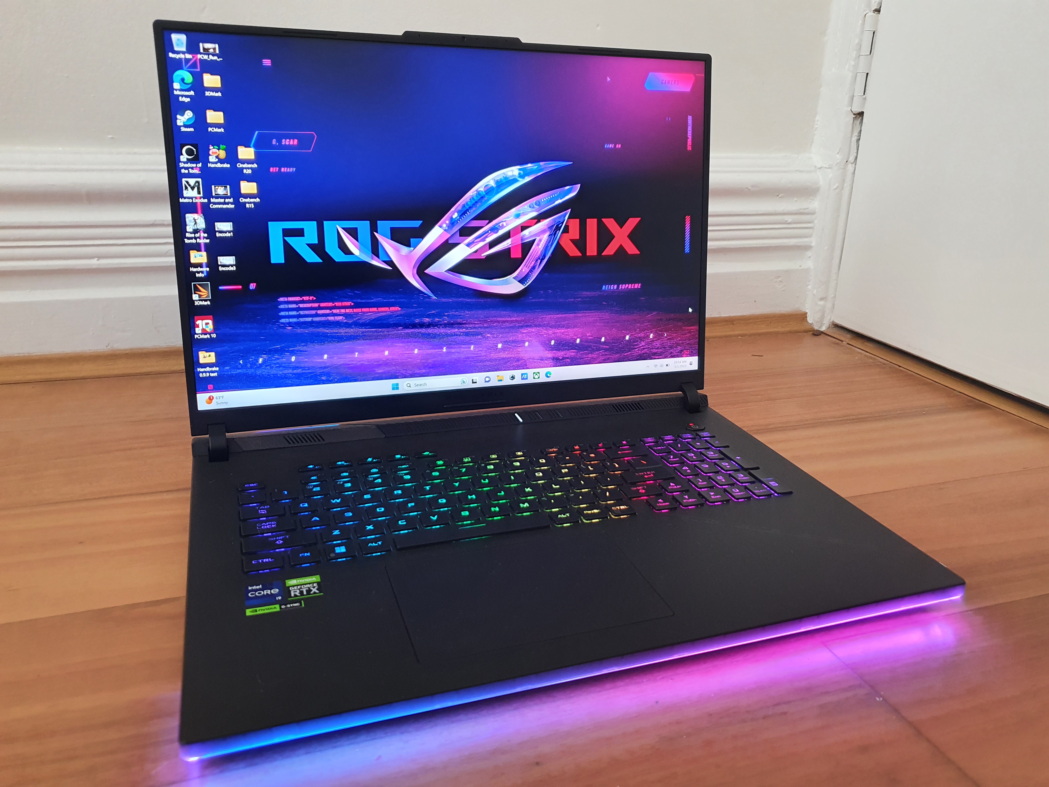 Asus Rog Strix 18 - Най -добрият 18 -инчов геймърски лаптоп
