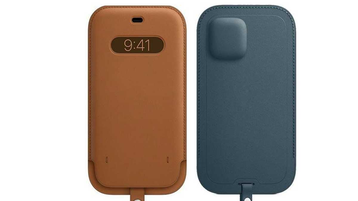 Leder-Folio für das iPhone 12