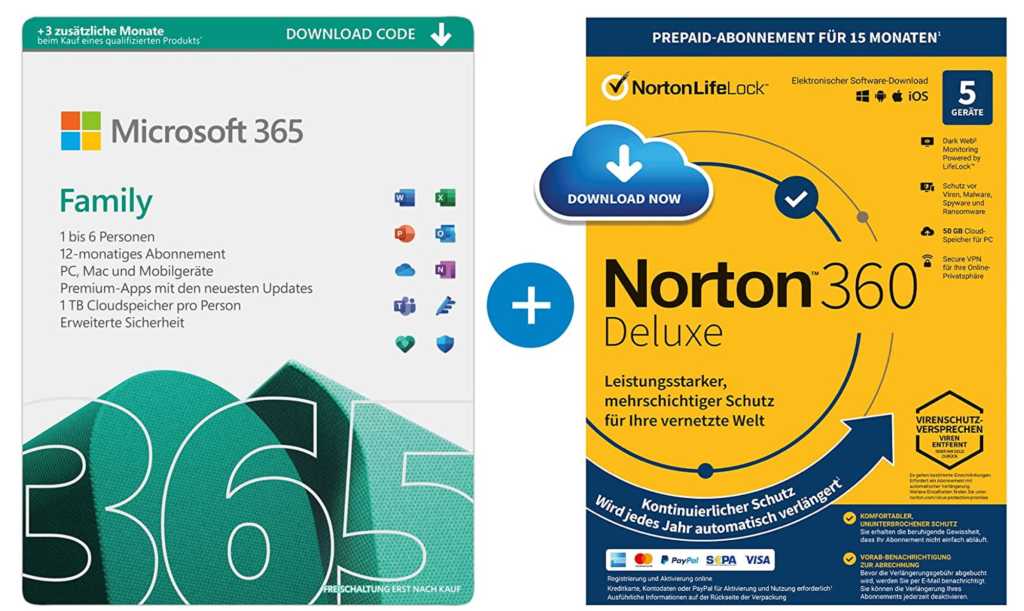 Image: Preiskracher: Microsoft 365 Family mit Sicherheits-Software bis zu 71 % gÃ¼nstiger
