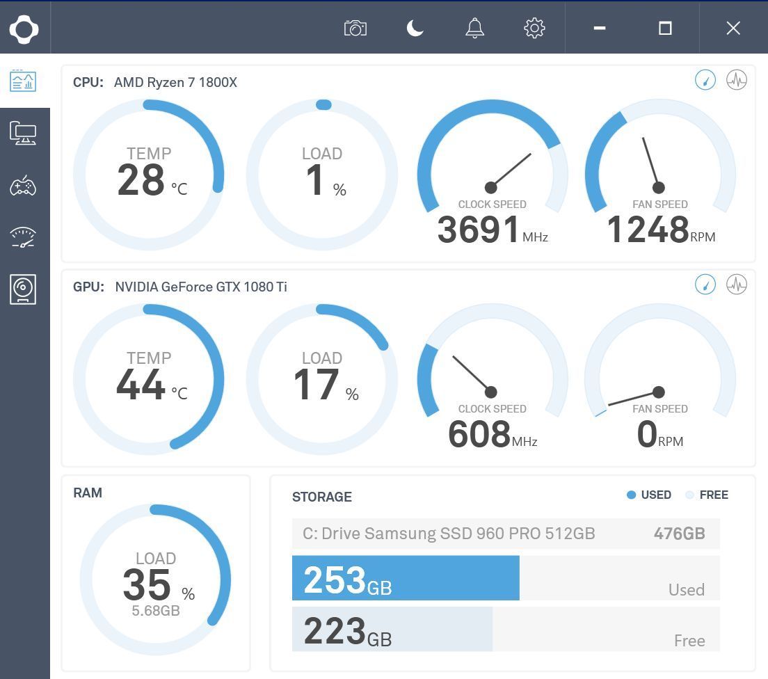 NZXT CAM - Prozessor Temperatur auslesen