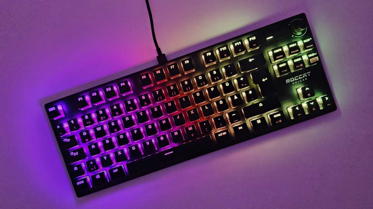 RGB-Beleuchtung, powered by Roccats Aimo