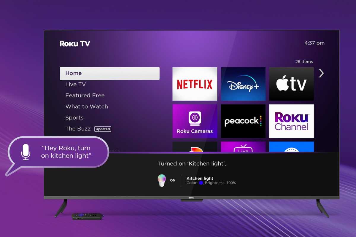 Roku TV OS smart home integration