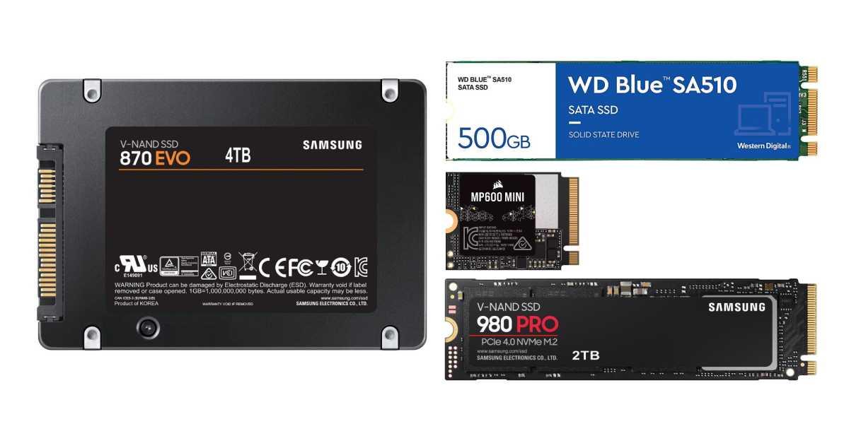 SATA vs NVMe vs M.2 SSD