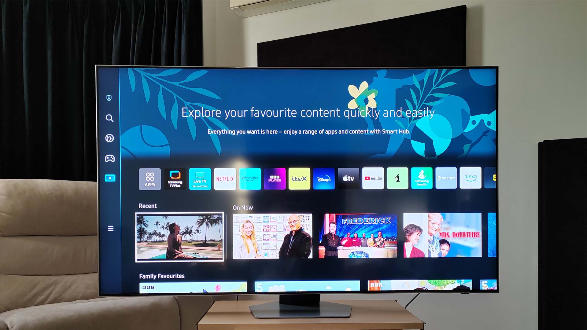 Samsung QN85C (2023) - La meilleure mini-LED