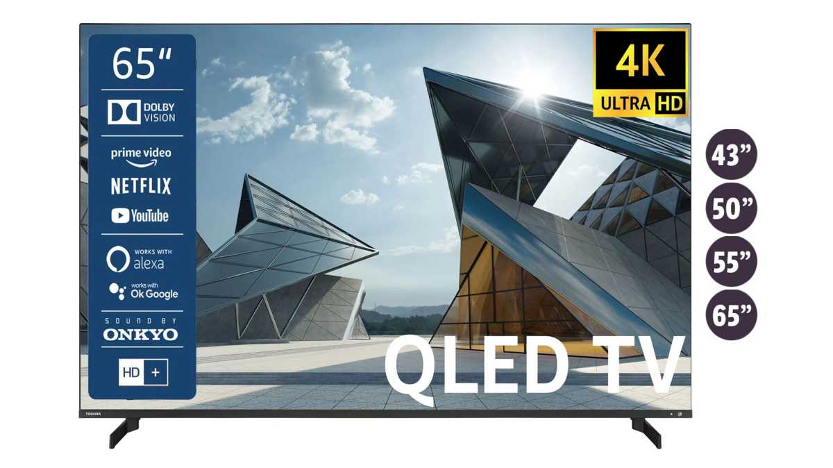 TOSHIBA QLED Smart TV QL5D63DAY
