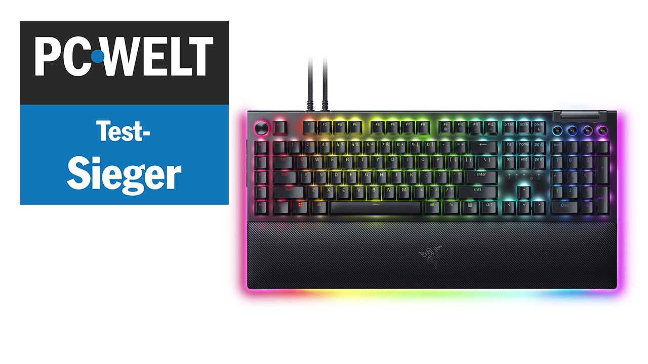 Razer Blackwidow V4 Pro: Testsieger