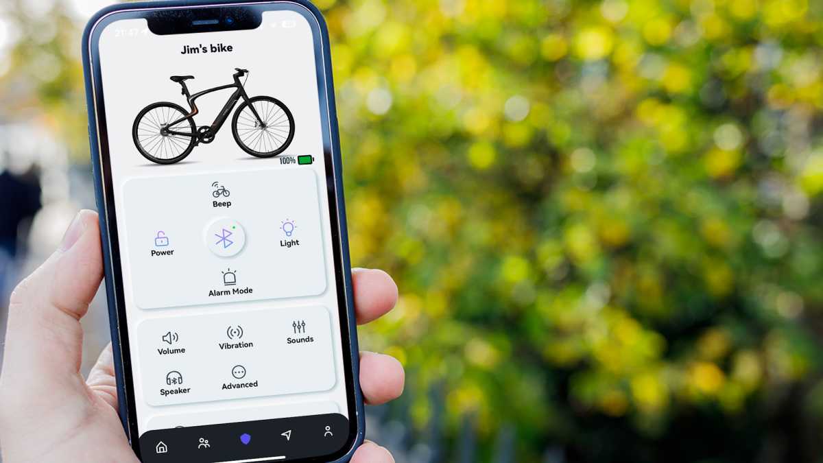 Urtopia Carbon 1 electric bike app functions