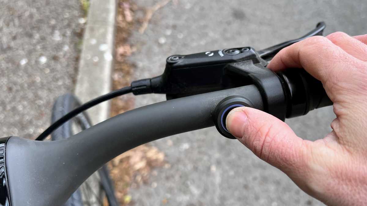 Urtopia Carbon 1 electric bike fingerprint