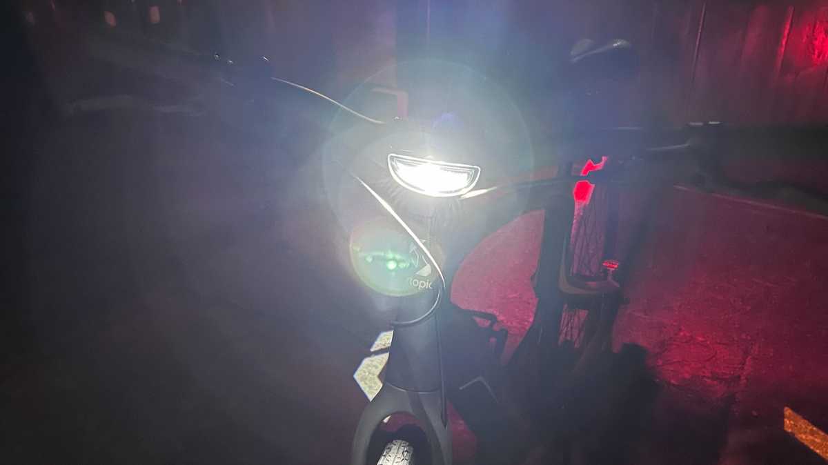 Urtopia Carbon 1 electric bike lights