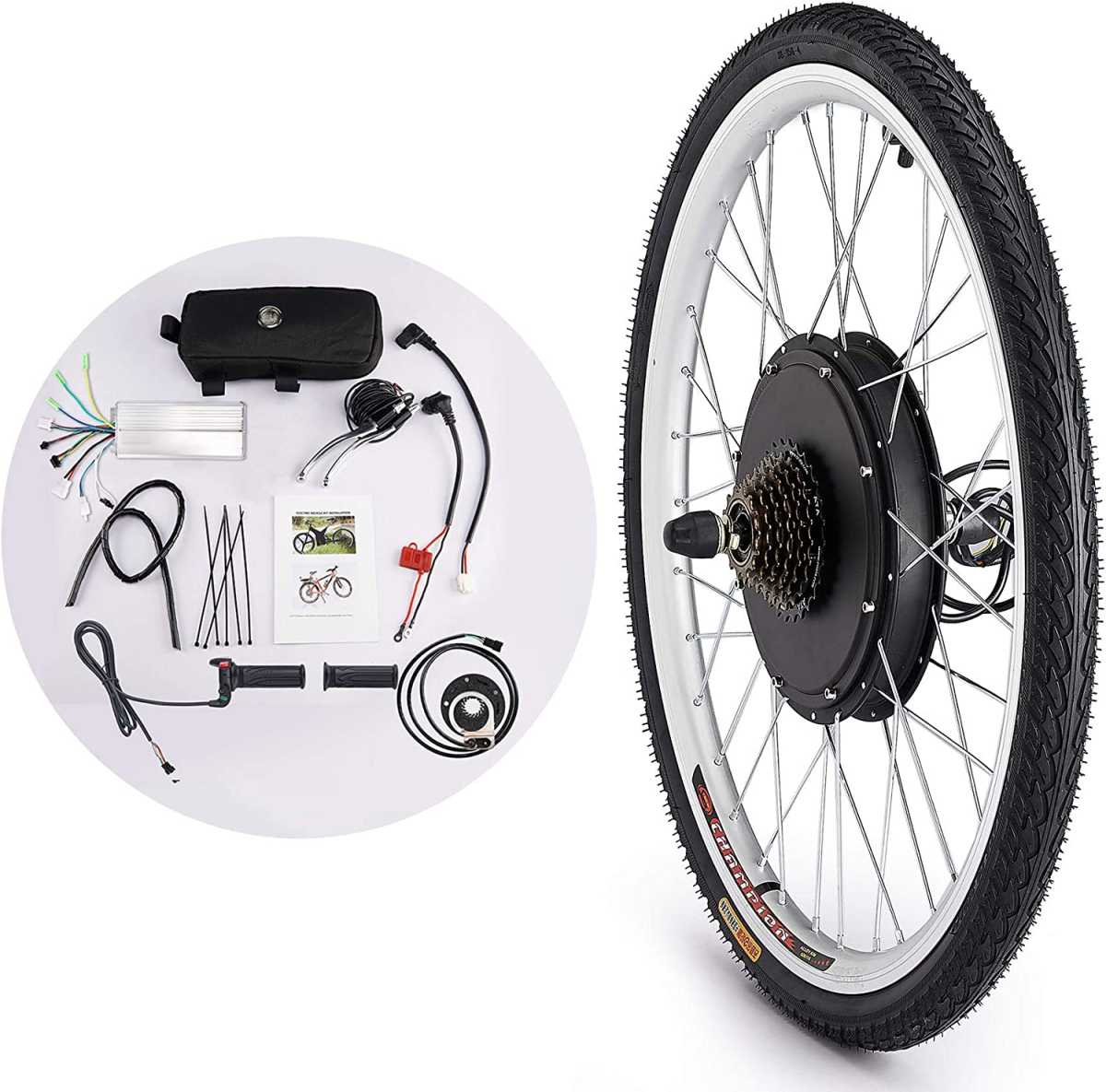 Viribus 26 Zoll Ebike Umbausatz E-Bike 500 Watt