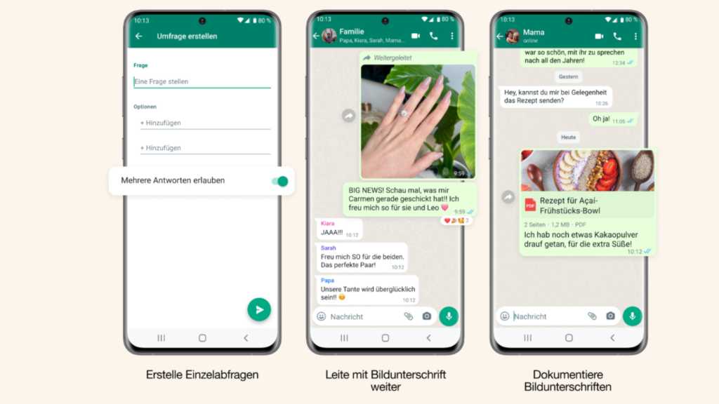 Image: Ab sofort: Whatsapp schaltet diese neuen Funktionen fÃ¼r Ihr Handy frei