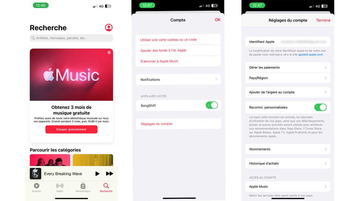 apple music resilier désabonnement