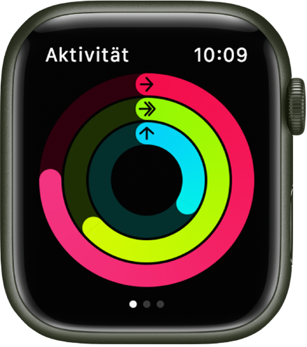 Die Aktivitätsziele schlägt Apple Watch selbstständig vor, doch diese kann man ändern.