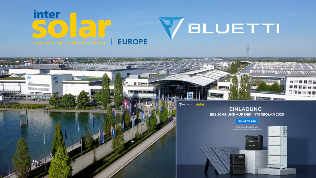 Image: BLUETTI mit neuen Produkten auf der diesjÃ¤hrigen Intersolar Europe in MÃ¼nchen