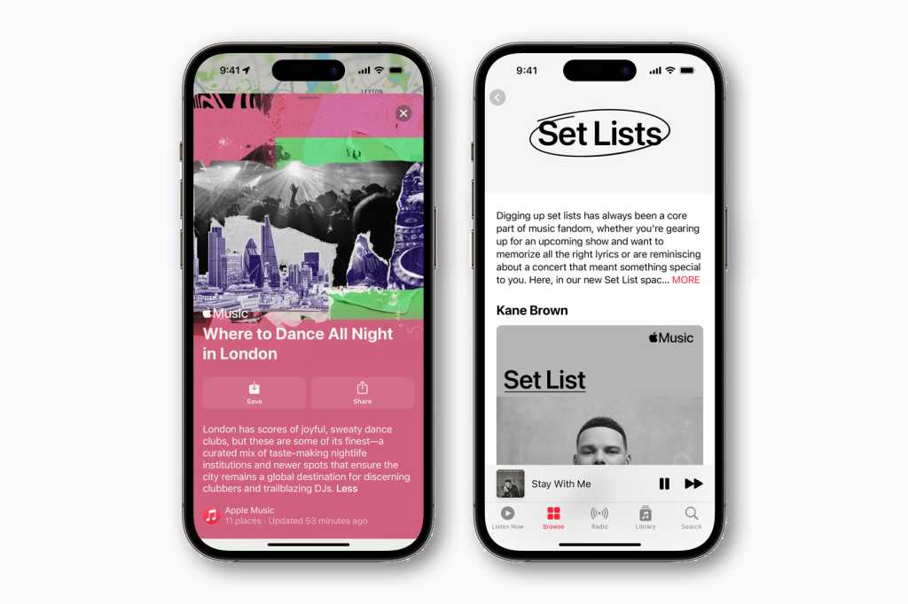 Image: Apple Karten kann Konzerte in der NÃ¤he empfehlen