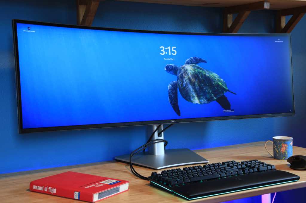 Image: Dell Ultrasharp U4924DW im Test: Super-Ultrawide-Monitor mit hoher QualitÃ¤t