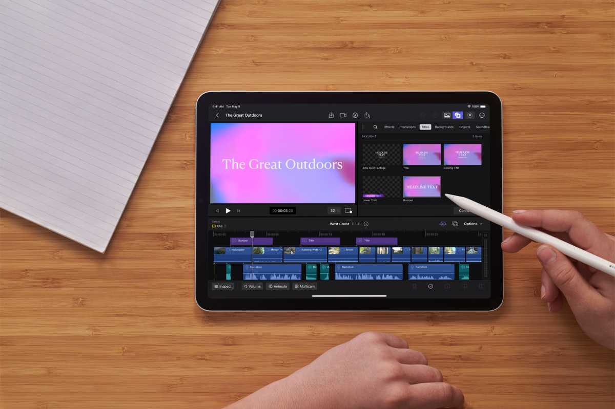 Final Cut Pro cambia todo y nada del iPad