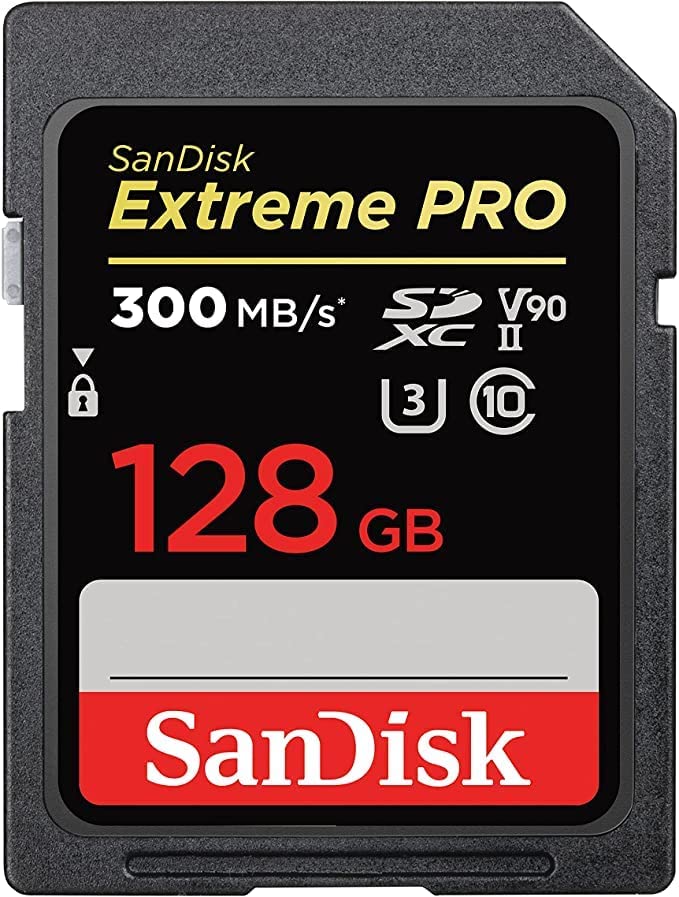 SanDisk Extreme PRO UHS-II (300 MB/s) SDXC 128GB