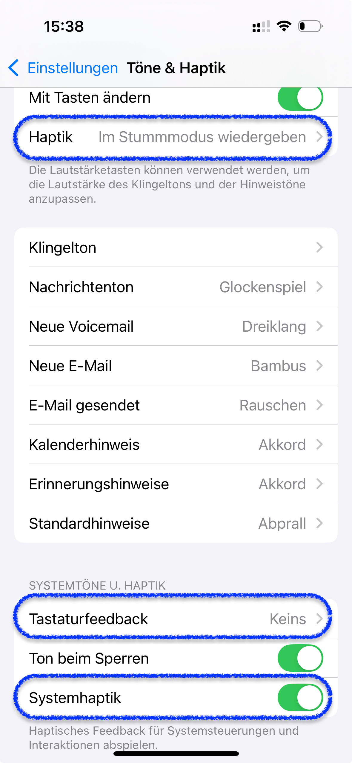 iPhoneVibration einstellen oder ausschalten so geht