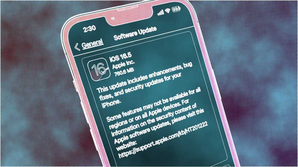 Image: iOS 16.5 verbessert Sicherheit â dabei helfen alte LÃ¼cken