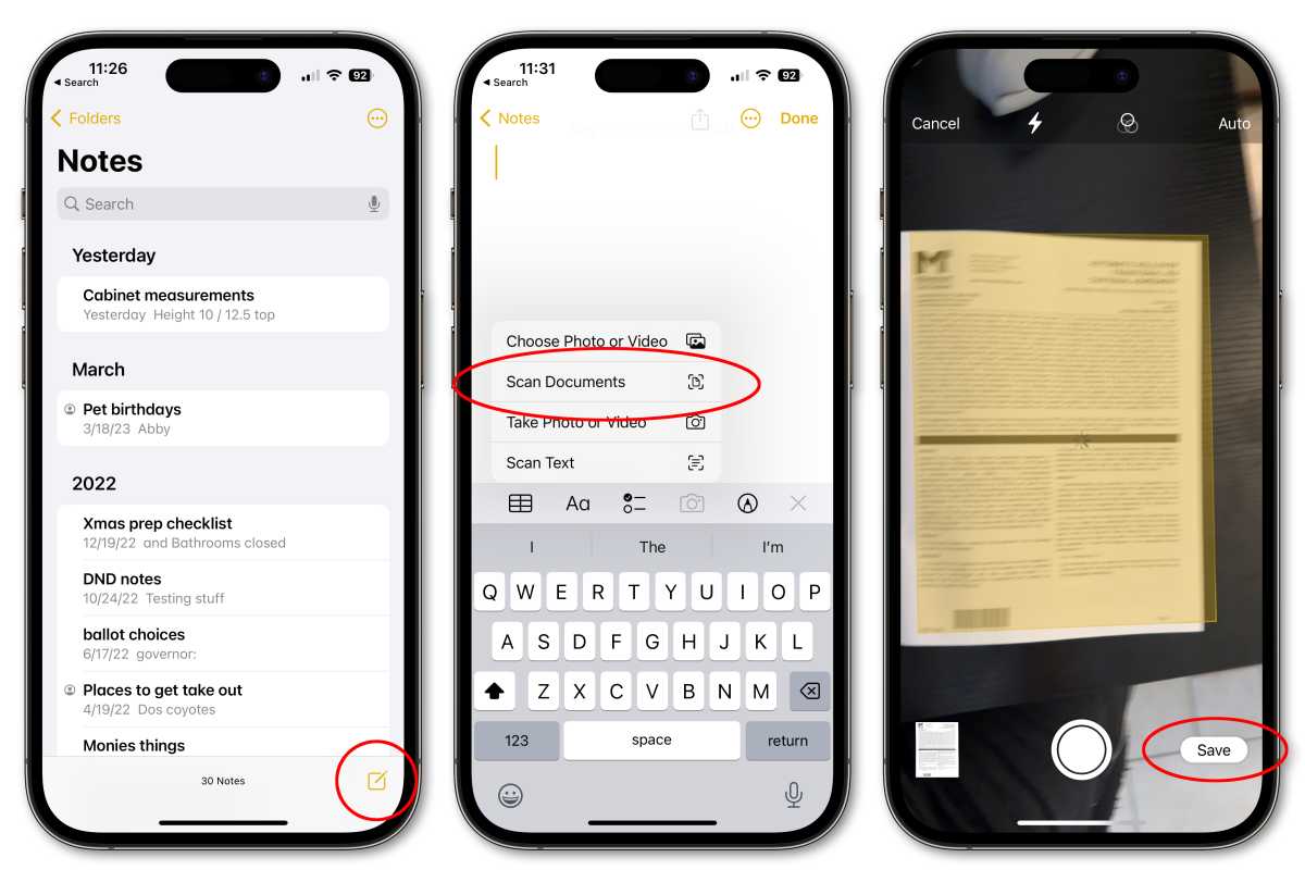 How to scan documents on iPhone