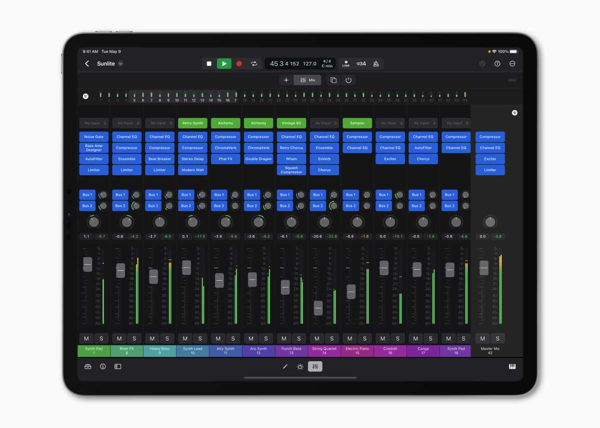 Logic Pro iPad