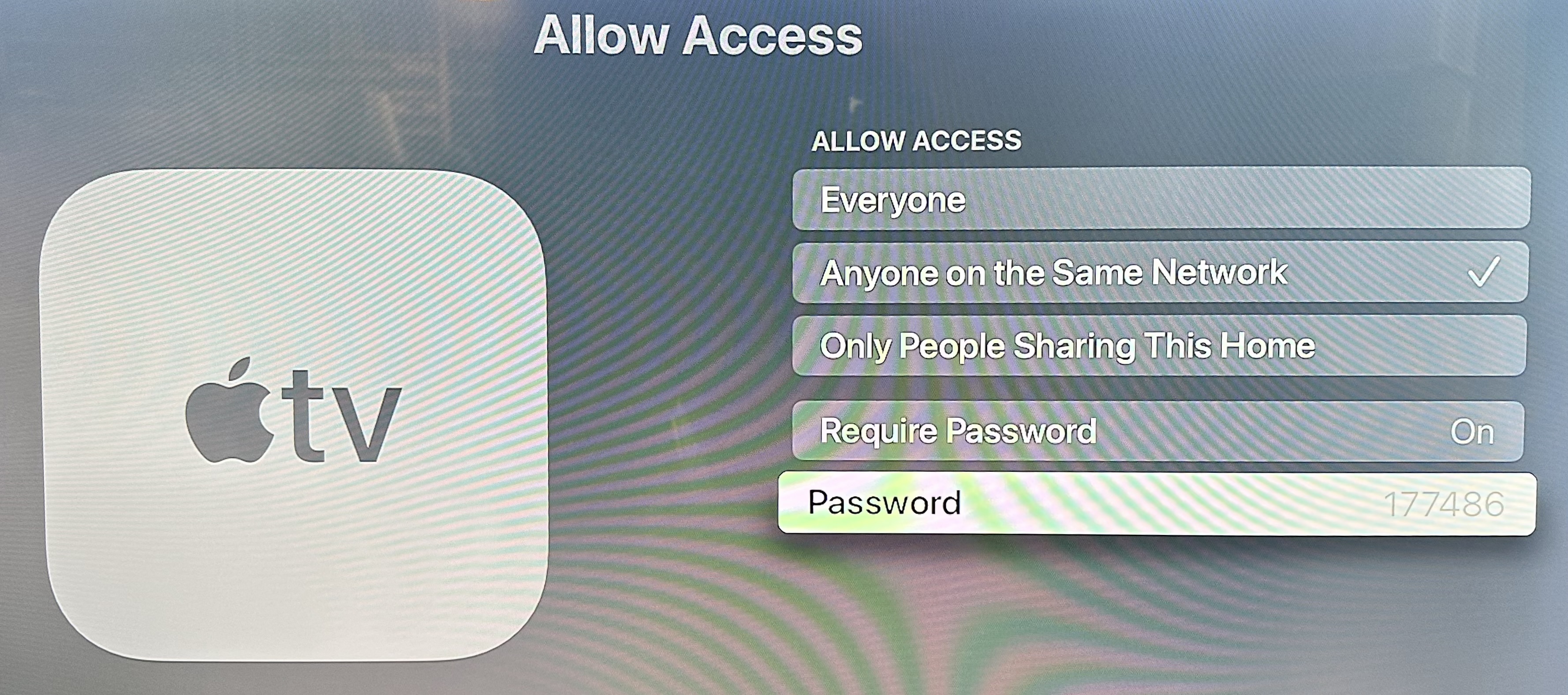 Is Apple Tv Password The Same As Apple Id