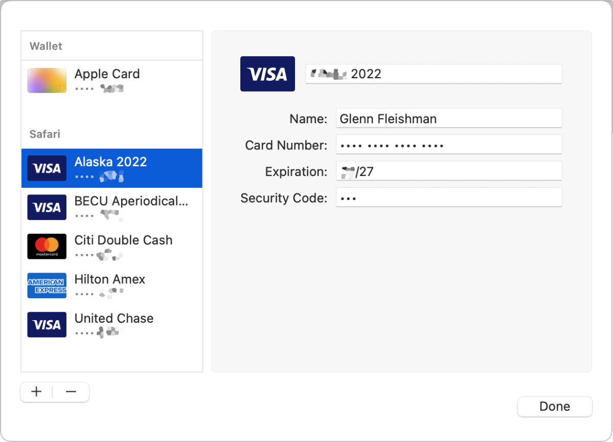 Cara membayar dengan kartu kredit atau debit dari Mac Anda (dan jika Anda tidak bisa)