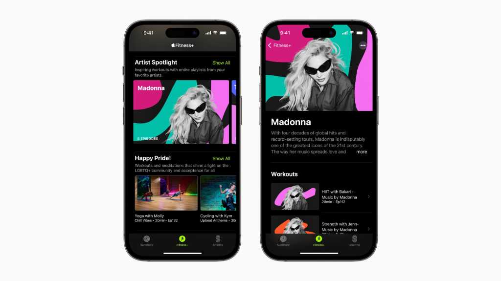 Image: Apple Fitness+ feiert Pride mit Madonna