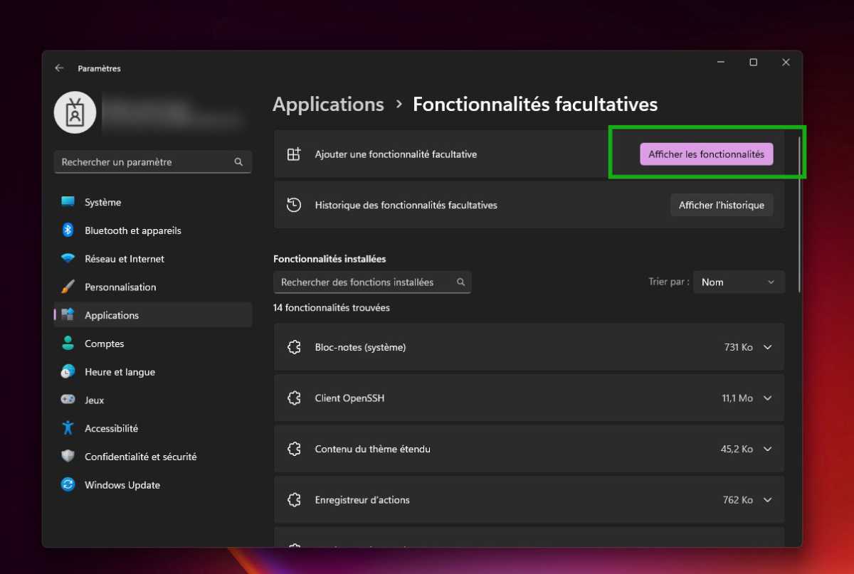 ordinateur portable comme second écran Windows 11