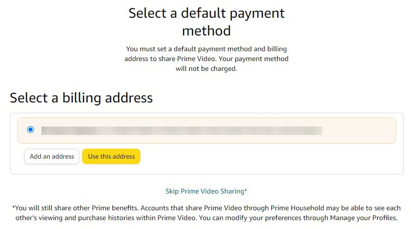 Share the Amazon Prime Method