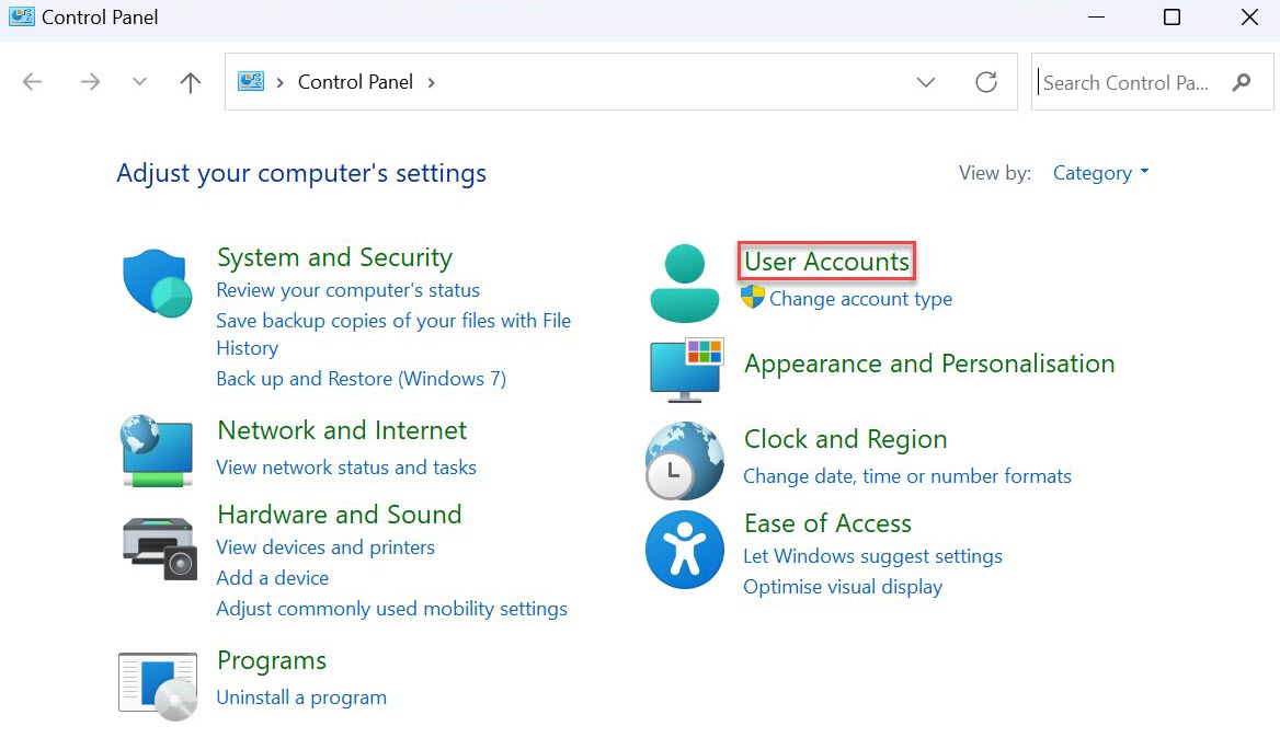 Windows 11 delete user account method screenshot