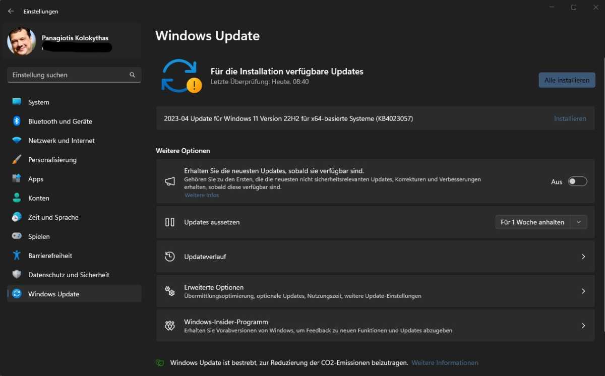 Windows-Updates sollten möglichst sofort installiert werden
