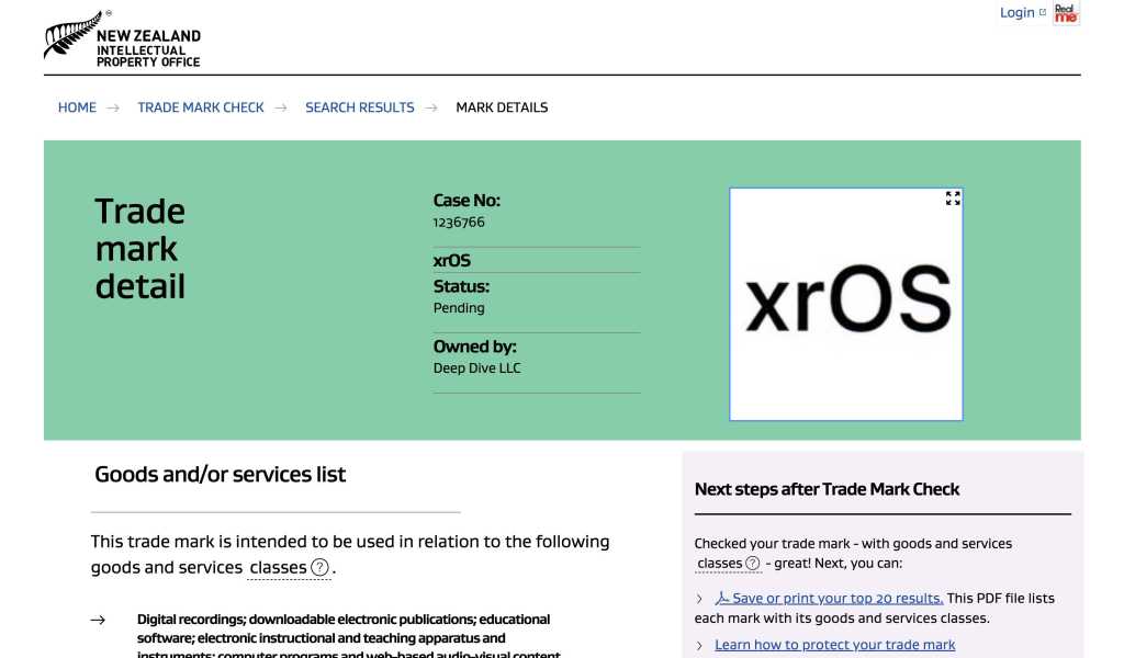 Image: Apple registriert Marke 