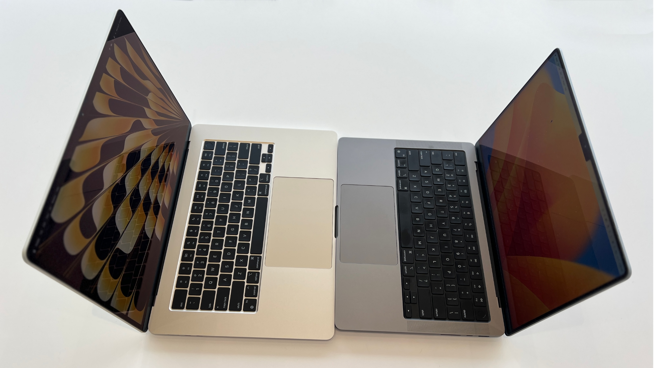 MacBook Air 15 pouces vs MacBook Pro 14 pouces plus d'écran ou plus